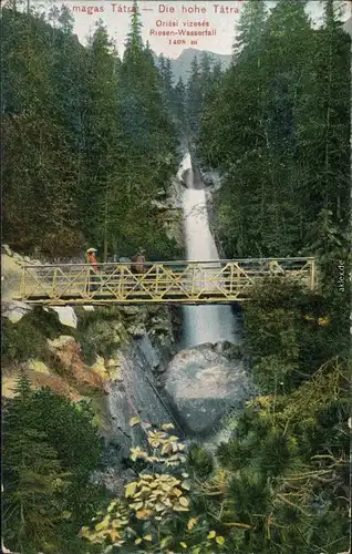 Altschmecks-Vysoké Tatry Starý Smokovec | Ótátrafüred    - Brücke 1906
