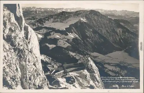 Bayrischzell Blick auf das wendelsteinhaus Foto Ansichtskarte 1928