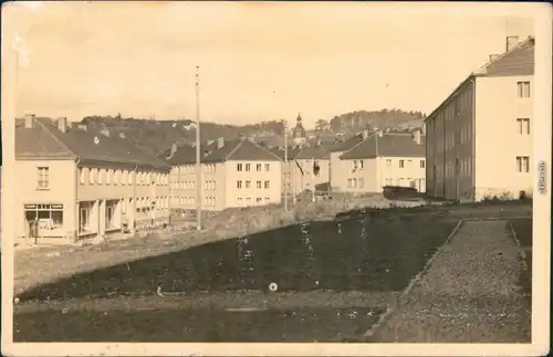 Berga (Elster) Neubaugebiet Ansichtskarte  1955