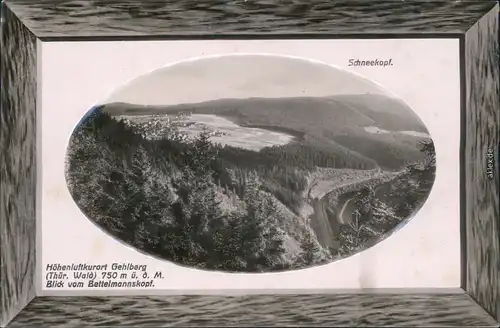 Gehlberg Schneekopf - Parcepartout Ansichtskarte 1912