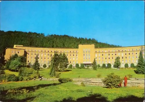 Erlabrunn Breitenbrunn (Erzgebirge) Bergarbeiterkrankenhau 1984