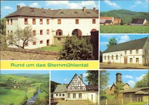 Erdmannsdorf Augustusburg Sternmühlental  Ansichten Ansichtkarte 1980