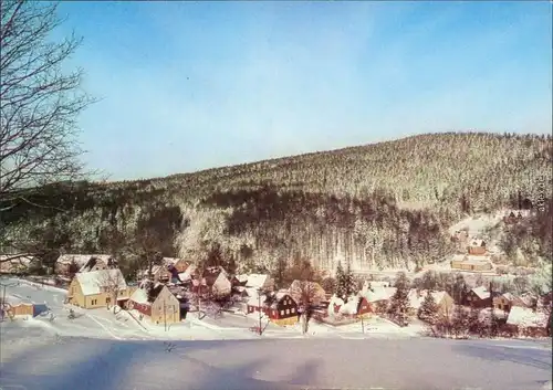 Rechenberg-Bienenmühle Panorama-Ansicht 1982