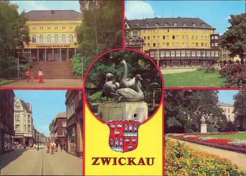 Zwickau Pionierhaus "Wilhelm Pieck", Ringkaffee,  Innere Plauensche Straße 1981