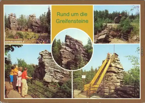 Ehrenfriedersdorf Naturtheater Greifensteine Stülpner-Höhle Greifensteinen 1982