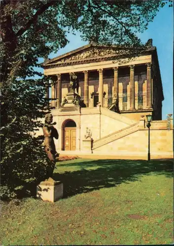 Berlin Nationalgalerie Ansichtskarte 1980