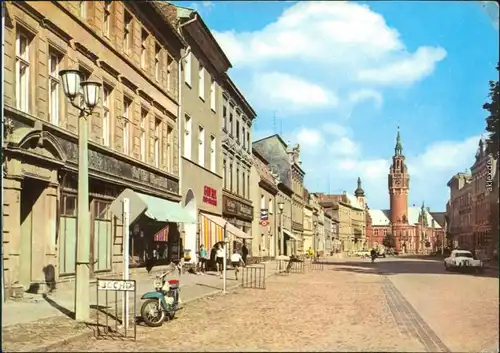 Dahme (Mark) Wilhelm-Pieck-Straße und Vogelturm 1974