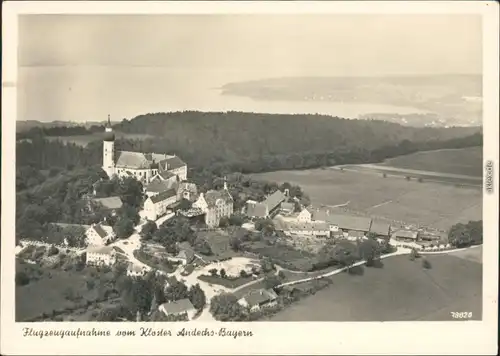 Andechs Kloster (Luftbild 
Ansichtskarte 1963