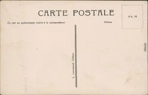 Châtillon-Coligny La Poste et l Loiret Ansichtskarte CPA 1912