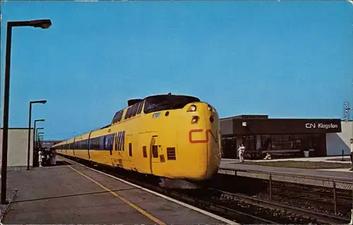 Kingston Eisenbahn: VIA-CN turbo - Montreal Route 1976
