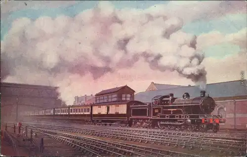 Carlisle Scotch Corridor Express Carlisle/englische Eisenbahn 1900