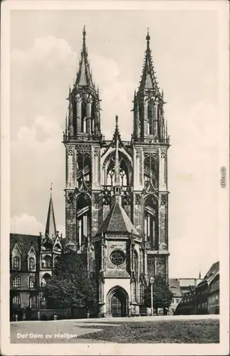 Meißen Der Dom zu Meißen Ansichtskarte 1862