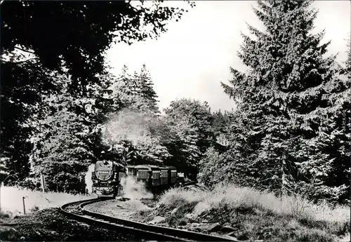 Drei Annen Hohne-Wernigerode Fahrt der Harzbahn 1982 