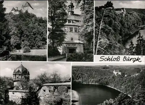 Burgkhammer Burgk (Saale) Schloss Burgk Foto Ansichtskarte 1963