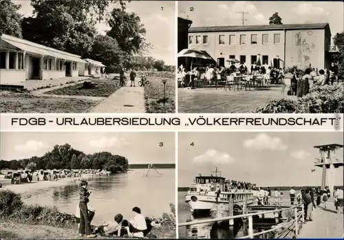 Klink (Müritz) Urlaubersiedlung "Völkerfreundschaft" 1975