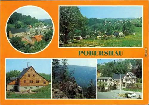 Pobershau Marienberg Ferienheim, Huthaus am Schaubergwerk "Molchner Stolln 1985