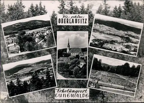 Cunewalde (Oberlausitz) Kumwałd Verschiedene Ansichten 1961