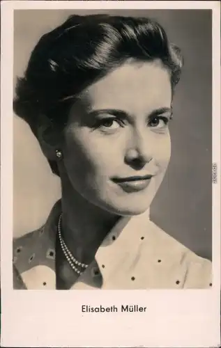 Elisabeth Müller -   Schauspieler  "Moselfahrt aus Liebeskummer" 1956