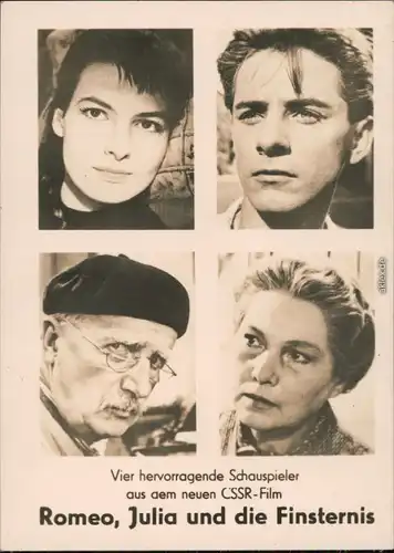 Dana Smutna - Ivan Mistrik - Frantisek Smolik - Jirina Sejbalova    1961
