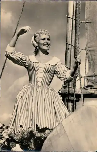  Lore Frisch - sahen Sie u.a. in den DEFA-Filmen "Zar und Zimmermann" 1956