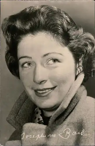  Schauspieler: Josephine Back, DEFA-Film "Die Millionen der Yvette" 1957