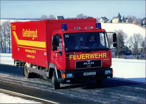 Greiz Feuerwehr: Gerätewagen-Gefahrgut, GW-G3 - Freiwillige Feuerwehr Greiz 1998