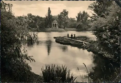 Ansichtskarte Werder Magdeburg Adolf-Mittag-See 1960