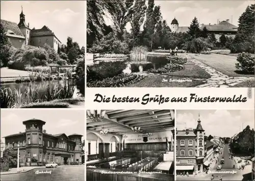 Finsterwalde Grabin Bahnhof, Stadtverordneten Sitzungssaal, Thälmannstraße 1972