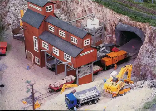  Modelleisenbahn: Kieswerk Reinwardt 1998