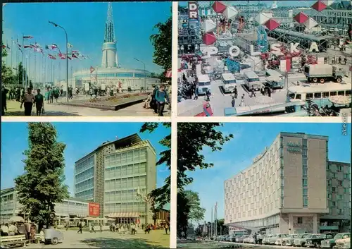 Posen Poznań Fragmenty terenow    "Merkury"/Fragment, Hotel "Merkury" 1968