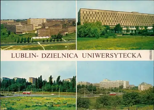 Lublin Lublin Uniwersytecka/Universität 4 Bild 1973