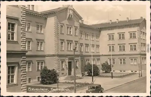Wilsdruffer Vorstadt-Dresden Frauenheim  Freibergerstraße  parkenden Pkw 1941