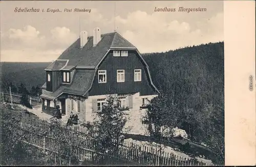 Schellerhau Altenberg (Erzgebirge) Landhaus Morgenstern 1914