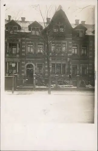 Johannstadt Dresden Haus Schumannstraße 6 - Privatfotokarte 1912