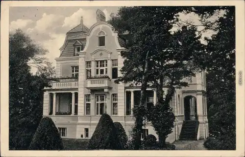 Ahlbeck (Usedom) Haus am Meer Ansichtskarte b Herringsdorf
 1938