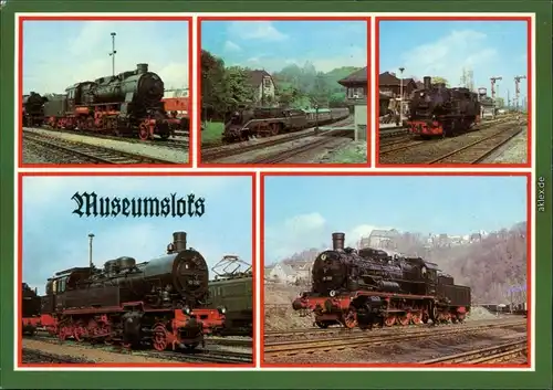 Museums-Lok. 58 261, ex. bad. Gattung G12, Museums-Lok Lokomotiven 1984