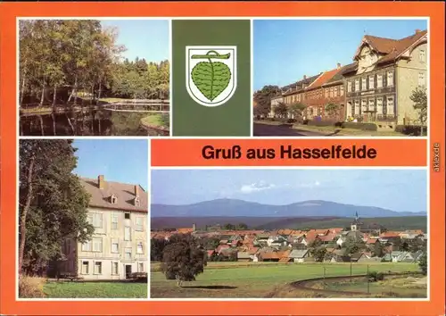 Hasselfelde Waldseebad, Breite Straße, FDGB-Erholungsheim "Karl Marx 1984