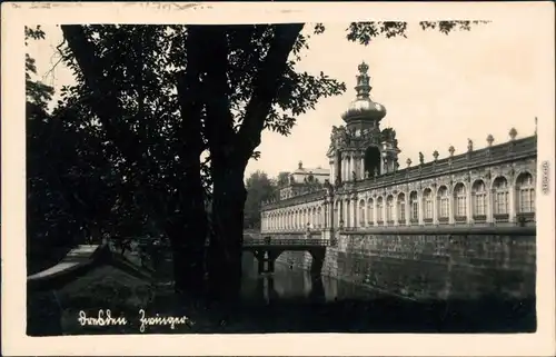 Ansichtskarte Innere Altstadt Dresden Dresdner Zwinger 1943