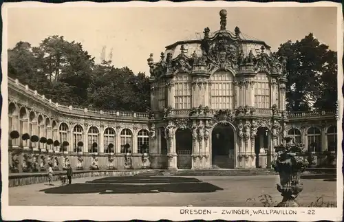 Innere Altstadt Dresden Dresdner Zwinger: Wallpavillon 1938