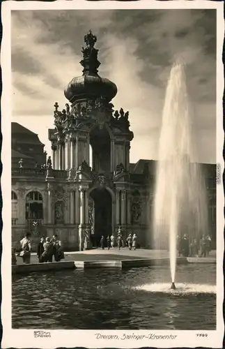 Innere Altstadt Dresden Dresdner Zwinger: Kronentor 1932 Walter Hahn:7589