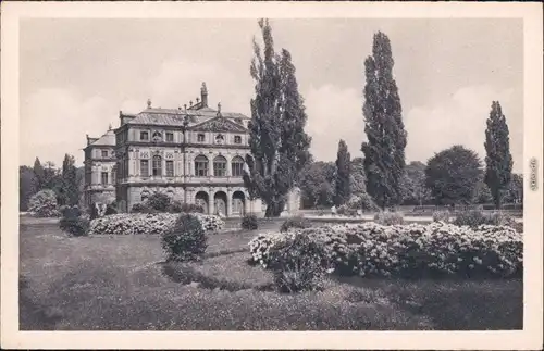 Dresden Palais im Großen Garten Ansichtskarte  1930