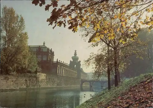 Innere Altstadt Dresden Dresdner Zwinger Ansichtskarte 1985