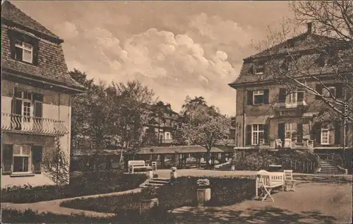 LoschwitzDresden Sanatorium - Königspark Ansichtskarte
 1916