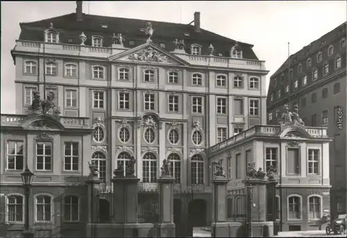 Innere Altstadt Dresden Cosel-Palais Fotokarte  1945/1981