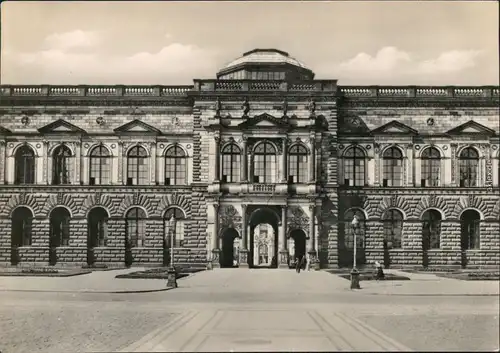 Dresden Staatliche Kunstsammlungen Dresden Gemäldegalerie, Zwinger 1956