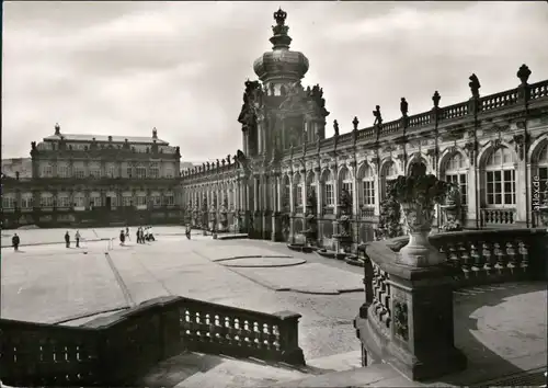 Innere Altstadt-Dresden Dresdner Zwinger Ansichtskarte  1975