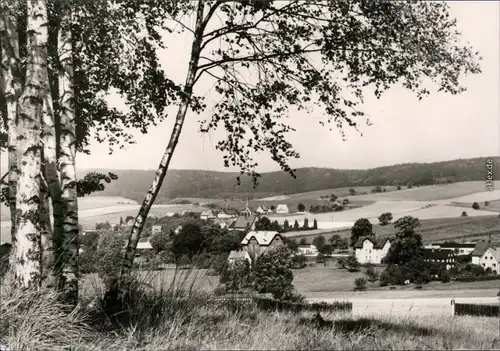 Hinterhermsdorf-Sebnitz Überblick über die Stadt 1975