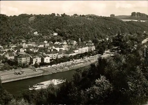 Bad Schandau Falkenstein (Sächsische Schweiz) und Schrammsteine 1970