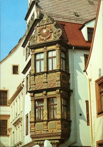 Freiberg (Sachsen) Karl-Marx-Straße 27 - Renaissance-Erker 1989
