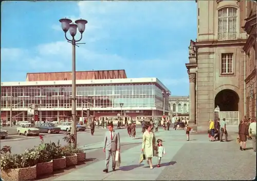 Innere Altstadt-Dresden Altmarkt mit Kulturpalast 1971